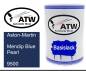 Preview: Aston-Martin, Mendip Blue Pearl, 9500: 500ml Lackdose, von ATW Autoteile West.